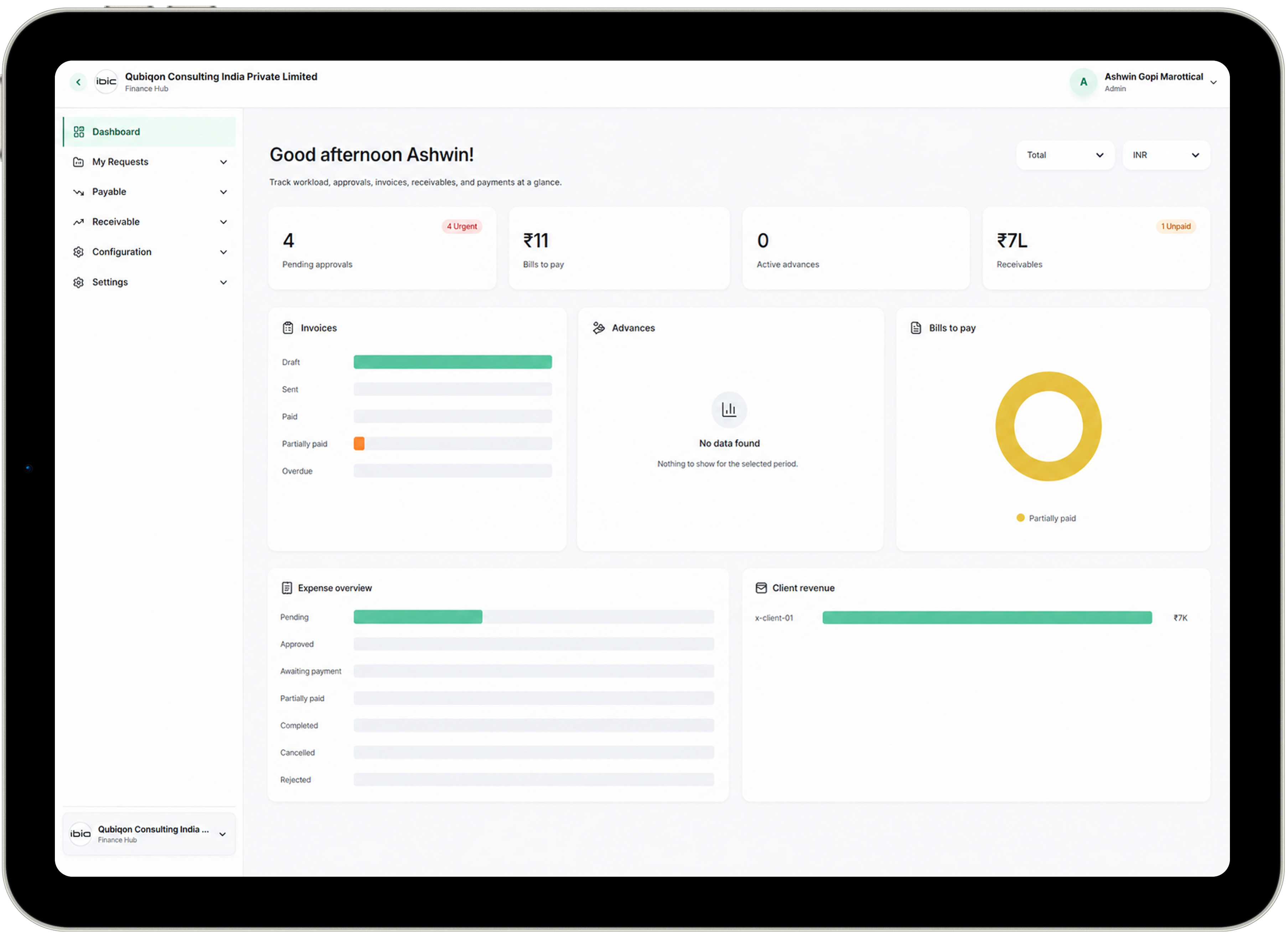 Improved Financial Visibility